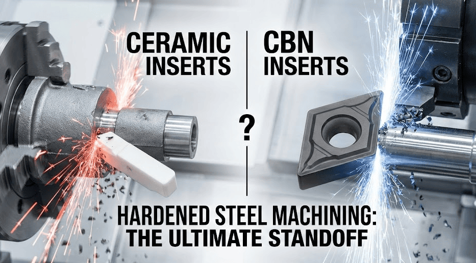 Ceramic insert vs CBN insert:Understanding the Key difference and Characteristics